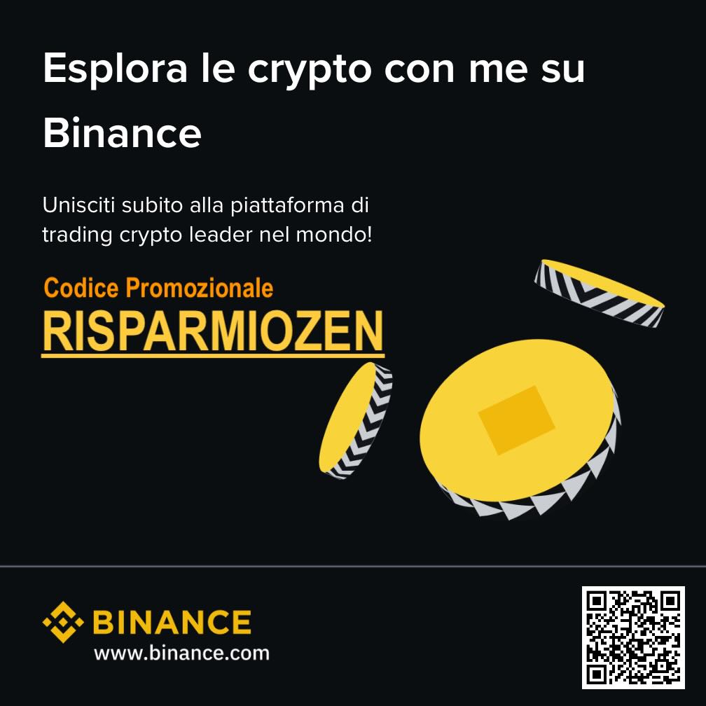 Codice Sconto Binance: RISPARMIOZEN