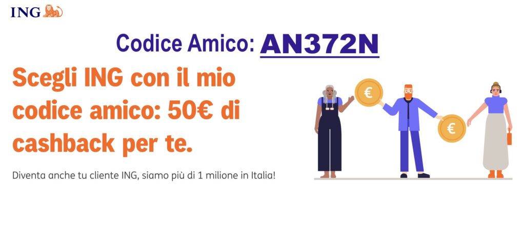 Codice Amico ING: AN372N
