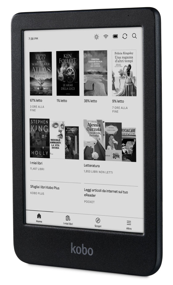 Promozione Kobo 2 Kobo Clara Ereader