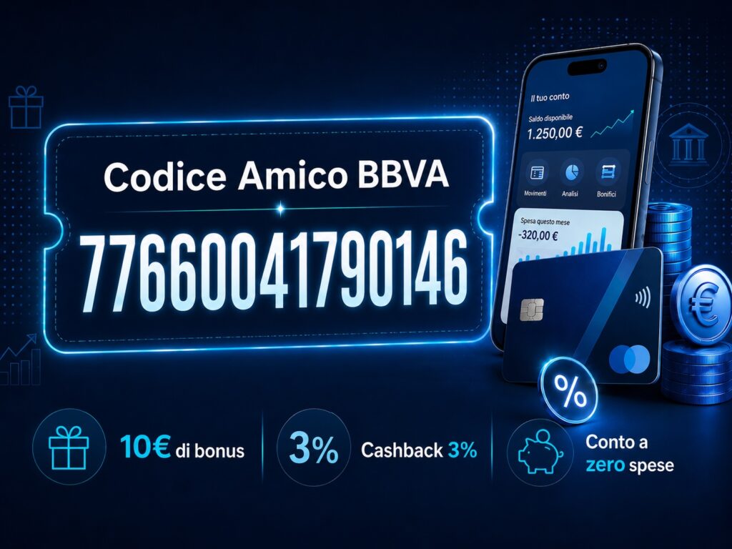 Codice Passaparola BBVA: 77660041790146