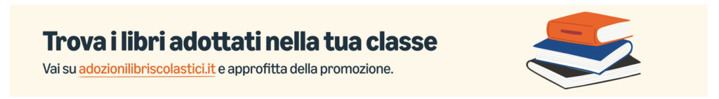 Libri scolastici in ritardo? Come averli a casa in pochi giorni 2 Banner del servizio Libri Scolastici di Amazon.it: trova i libri adottati nella tua classe