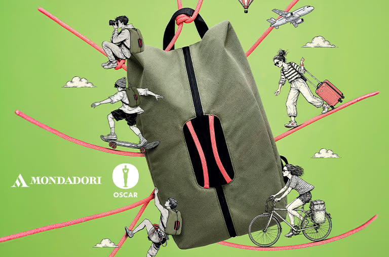 Zaino Mondadori in regalo con 3 libri su Libraccio: come averlo fino all'8 novembre 1 Zaino Mondadori in regalo con 3 libri: lo zaino Duffle Fluo della promozione